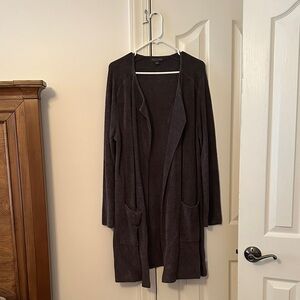 Barefoot Dreams Women's Cardigan in Dark Brown